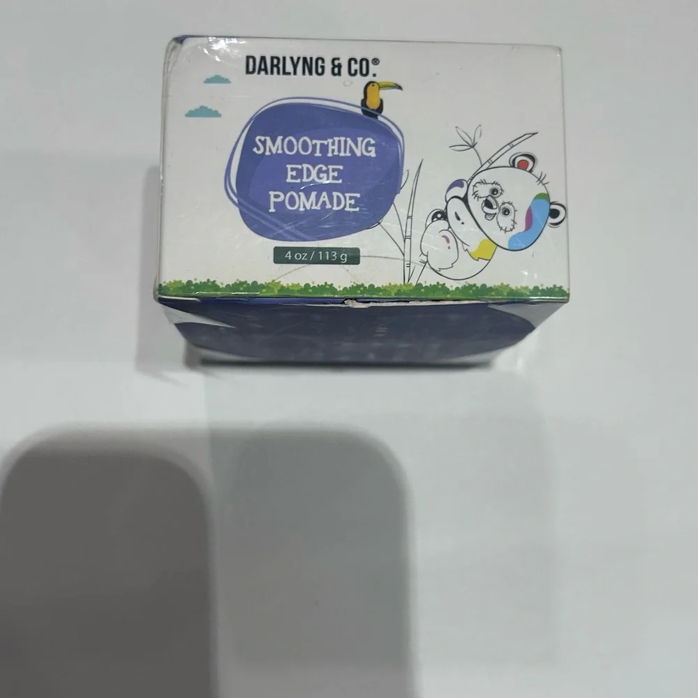 DarLyng & Co. Smoothing Edge Pomade 4oz – No Flakes, Frizz Control Hair Edge Gel